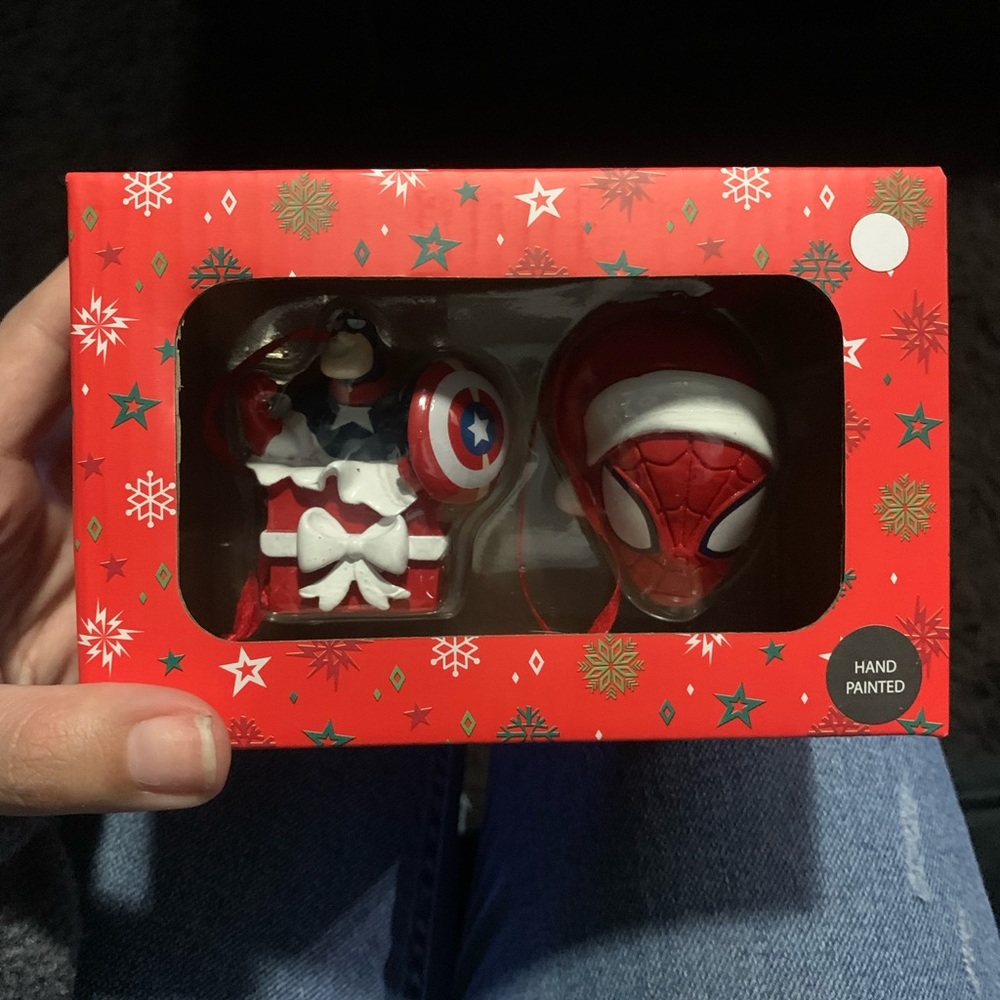 Primark | marvel ornaments set of 2